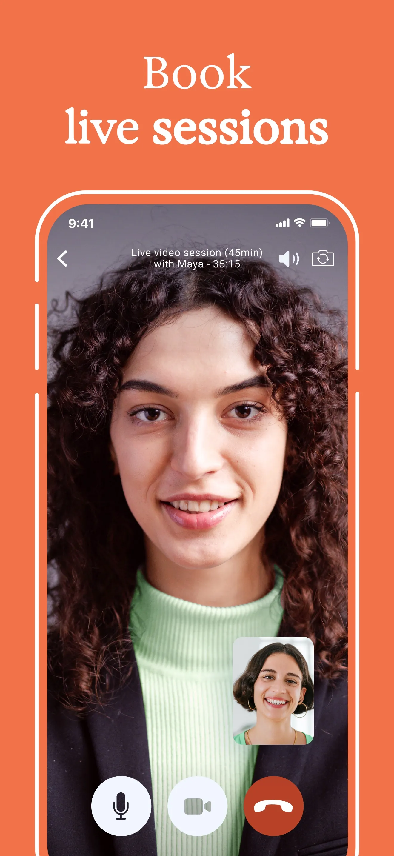 Talkspace screenshot 5: Book live sessions